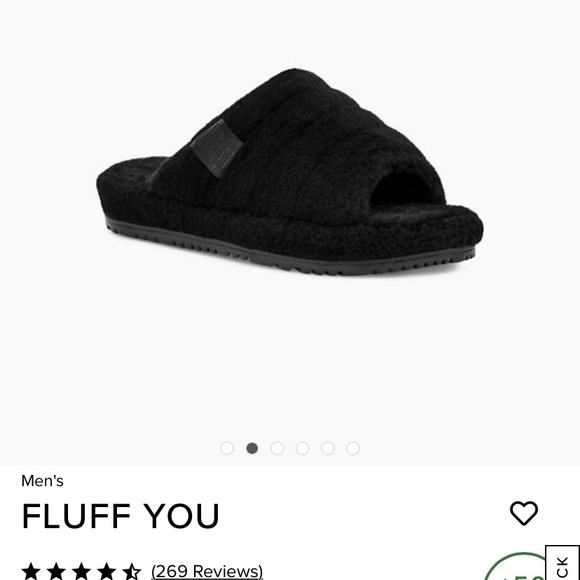 UGG Other - UGG FLUFF YOU plush fuzzy slide slippers